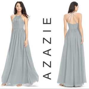 Dolphin Grey “Kailyn” Bridesmaid/Formal Gown